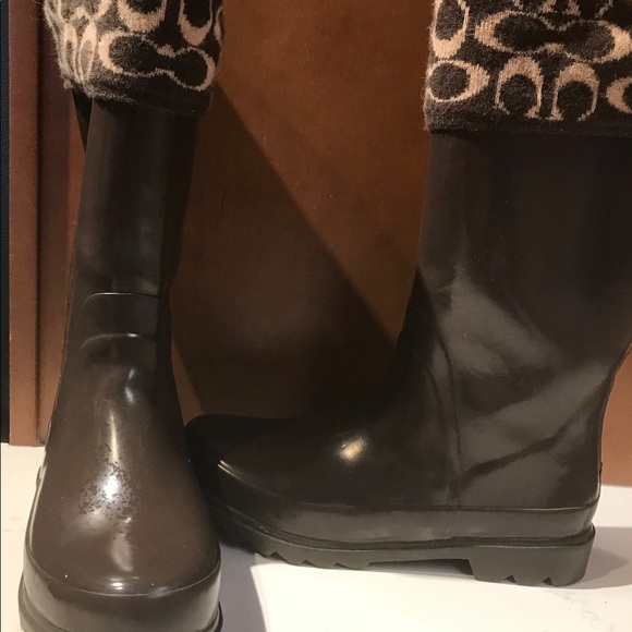 Coach Rainboots